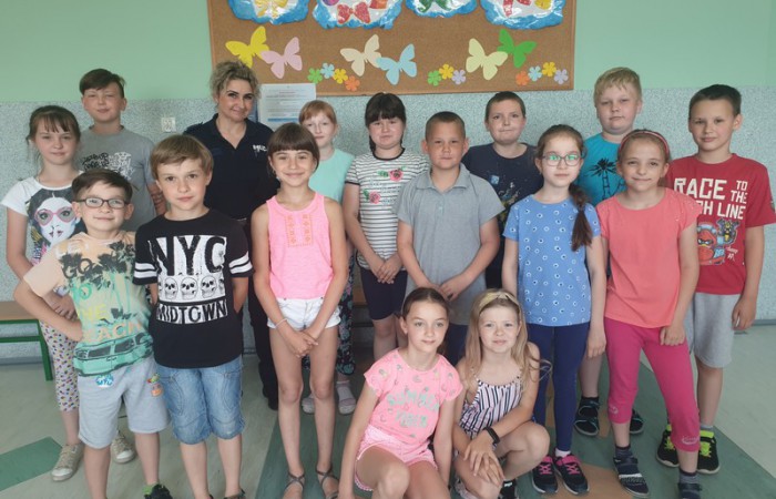 Spotkanie z policjantką