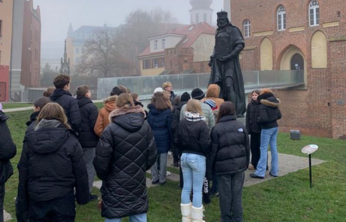 Wycieczka ósmoklasistów do Zamku Górnego w Opolu!