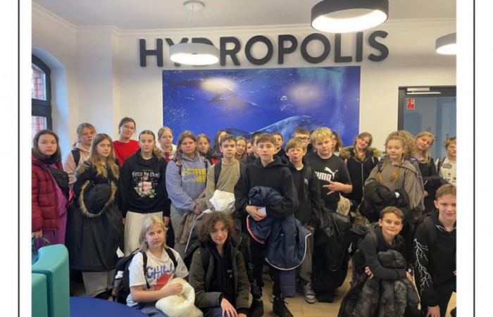 Od salta do cząsteczki wody –czyli wycieczka klas szóstych.